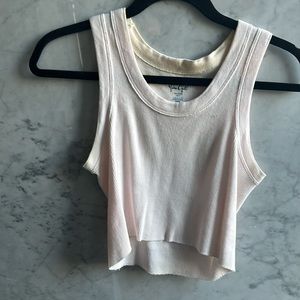 Brandy Melville light pink tee